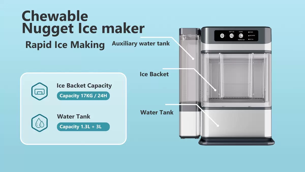 Outdoor Furniture Brands - BLG Brand Home Chewable Ice Machine,