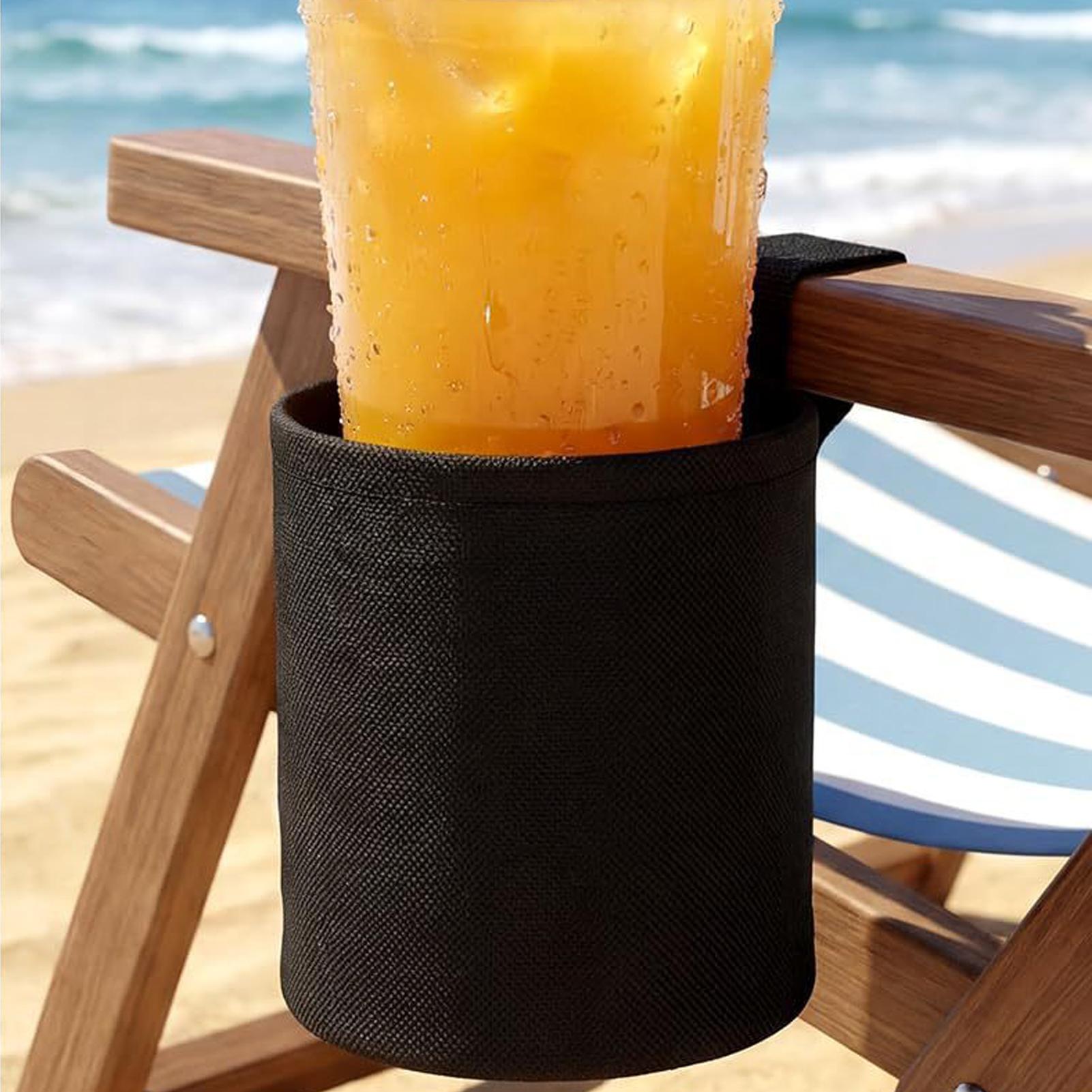 Outdoor Furniture For Pool - Beach Chair Cup Holder 600d Oxford