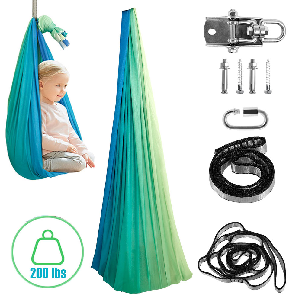 Kids Sensory Swings Double Lay - Outdoor Furniture Kids ulasan dan harga