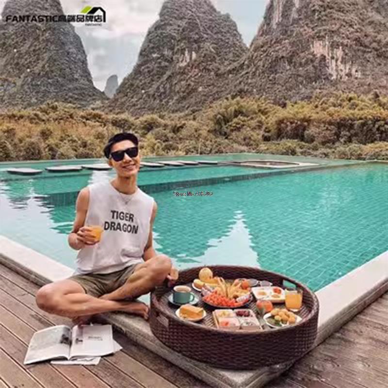 Bali Rattan Tray Swimming Pool - Outdoor Furniture In Bali ulasan dan harga