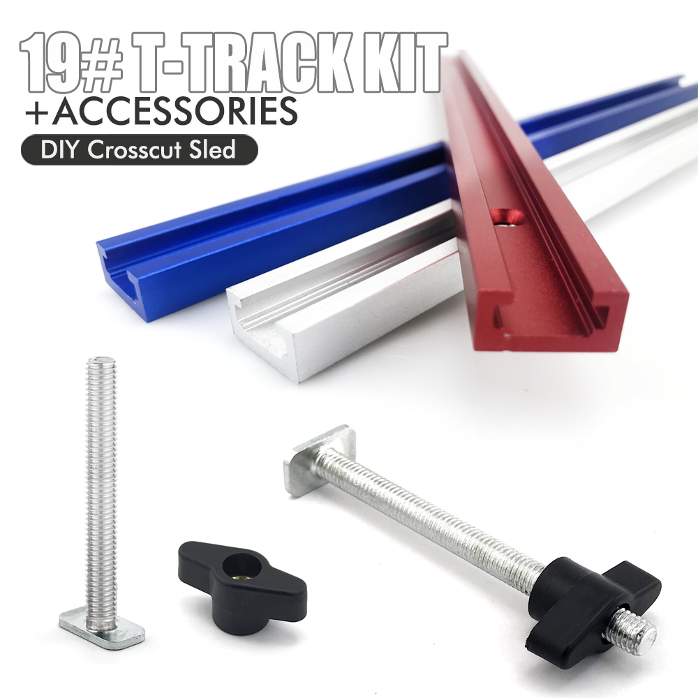 Woodworking 19# T-track Kit an - Outdoor Furniture Aluminum ulasan dan harga