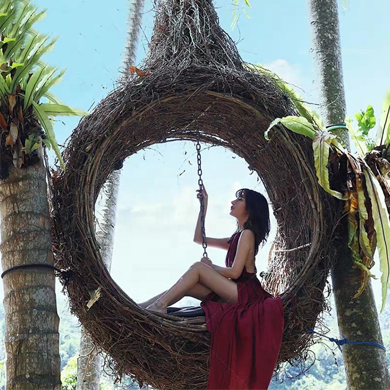 Hot Sale Bali Style Bird Nest  - Outdoor Furniture In Bali ulasan dan harga